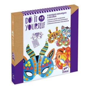 DIY Masken Dschungeltiere 4 Stck von Djeco