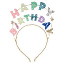 Happy Birthday Glitter Haarreif