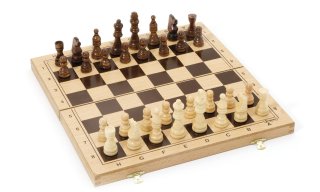 Schachspiel aus Holz