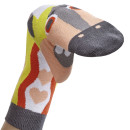 Walky Talkies, das sind Socken, die man auch als Handpuppen verwenden kann Einhorn Love Größe 31-34