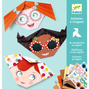 Origami Lustige Gesichter - Bastelset von Djeco