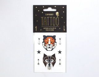 Tattoo Tiger & Wolf