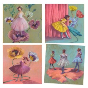 Inspired by Edgar Degas - Kreative Beschäftigung für Kinder ab ( JAhren