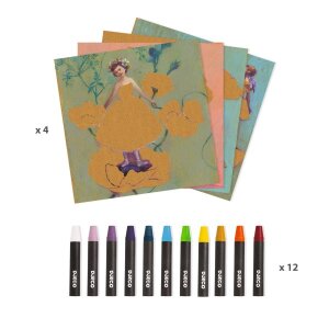 Inspired by Edgar Degas - Kreative Beschäftigung für Kinder ab ( JAhren