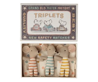 Triplets - Babymäuse in der Streichholzschachtel