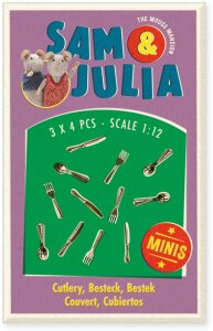Sam & Julia, the Mouse Mansion Besteckset 12-teilig