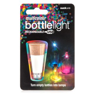 LED Flaschenlicht multicolour