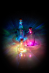 LED Flaschenlicht multicolour