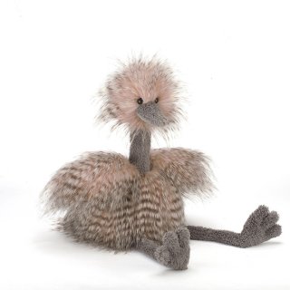 Odette Ostrich - witziges Kuscheltier von Jellycat
