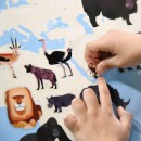 Poppik Stickerposter Discovery Tiere der Welt