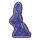 Sandspielzeug Relief Sandform Hase blau aus Metall