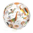 Wasserball mit Dinosauriern
