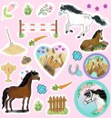 Stickerbuch Pferde