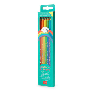 Happiness for every Day - Bleistift-Set, 6 Stück
