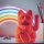 Lucky Cat Winkekatze von Donkey Neon Orange - Energie