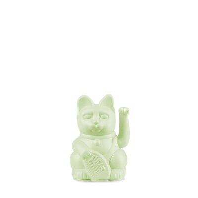 Lucky Cat Mini Winkekatze von Donkey Light Green - Entspannung