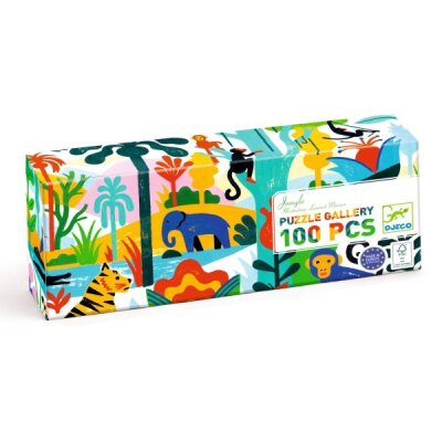 Puzzle Gallery - Dschungel 100 Teile von Djeco
