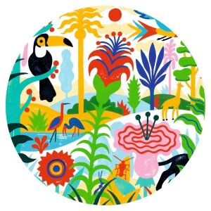 Puzzle Gallery - Dschungel 100 Teile von Djeco