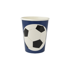 Fußball Partybecher, 8 Stück