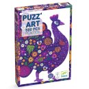Puzzle Art Pfau, 500 Teile