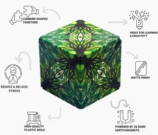 Shashibo Magnetischer 3D Puzzlewürfel Elements