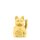 Lucky Cat Mini Winkekatze von Donkey gelb - Wohlstand