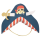 Blue Pirate Party Hats