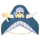 Blue Pirate Party Hats