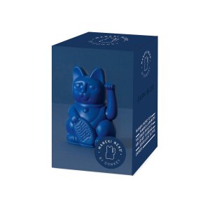Lucky Cat Mini Winkekatze von Donkey dark blue - Ehrlichkeit