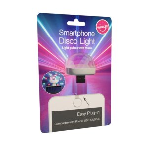 Discokugel für das Mobiltelefon mit USB Stecker