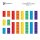 Connetix - Rainbow Rectangle Pack, 18-teilig
