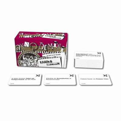Kartenspiel Anno Domini Essen & Trinken