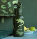Edelstahl Trinkflasche - Krokodil