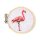 Mini Kreuzstich-Stickerei Set Flamingo