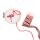 Mini Kreuzstich-Stickerei Set Flamingo