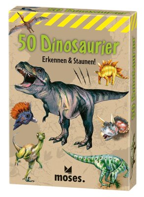 50 Dinosaurier erkennen & staunen