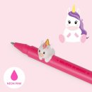 Lovely Friends - Gelstift mit Tierdeko Unicorn