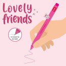 Lovely Friends - Gelstift mit Tierdeko Unicorn