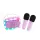 Karaoke Party Set purple - Lautsprecher und 2 Mikrofone