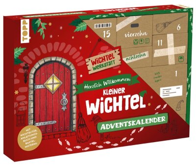 Bei uns zieht ein Wichtel ein - Adventskalender