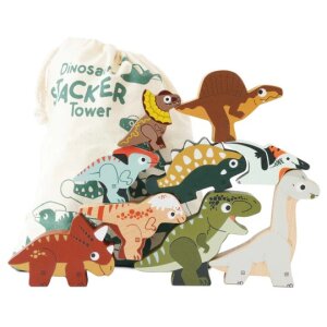Stacking Animals  Jurassic - Dinosaurier Stapelspiel aus...
