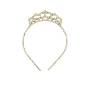 Prinzessin Haarreif Krone silber