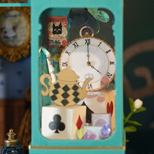 DIY Miniaturhaus - Alice Tea store