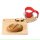 Eisenbahn Frühstücksset mit roter  Tasse