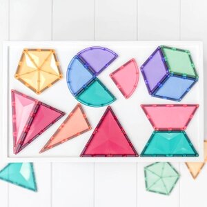 Connetix - Pastel Shape Expansion Set, 48-teilig