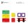 Connetix - Rainbow Motion Pack, 24-teilig