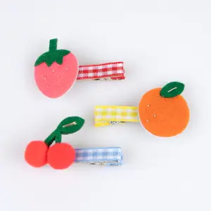 Fruit Hair Clips - fruchtige Haarspangen von Meri Meri