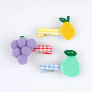 Fruit Hair Clips - fruchtige Haarspangen von Meri Meri