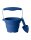 Scrunch Faltbarer Eimer mit kleiner Schaufel Midnight blue