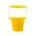 Scrunch Eimer pastel yellow